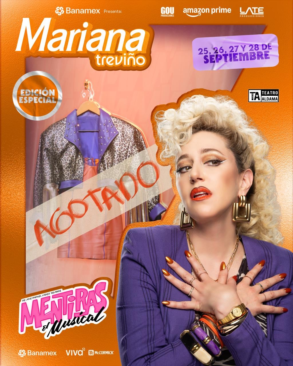 La gira de Mariana Treviño como Lupita incluye funciones especiales en Mérida y Guadalajara (Archivo)