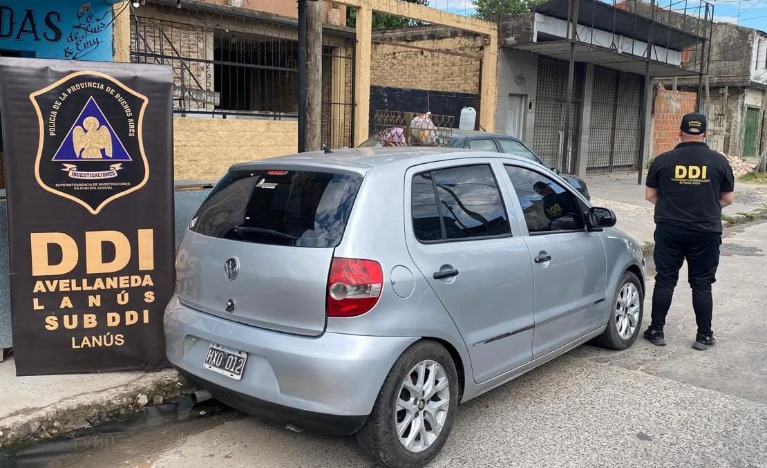 El auto incautado en el allanamiento habría sido utilizado el día del crimen