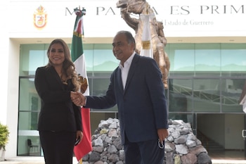 Encuentro entre Evelyn Salgado, gobernadora