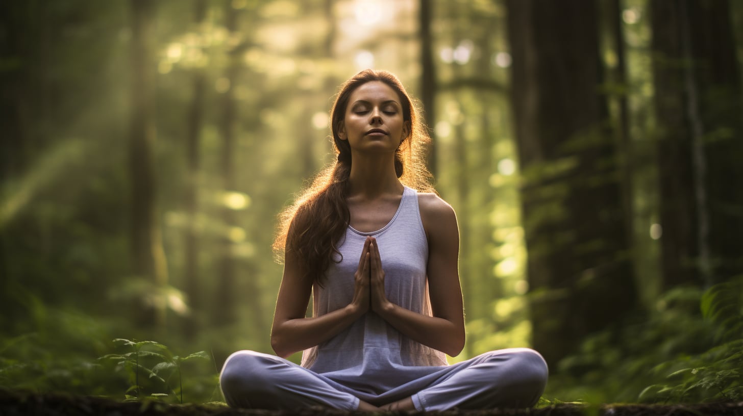 La meditación, en sus distintas formas, muestra un impacto positivo en la función cerebral y el equilibrio emocional (Imagen ilustrativa Infobae)