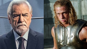 Brian Cox reconoce que se quedó fascinado por la belleza de Brad Pitt en ‘Troya’: “Se me caía la mandíbula”