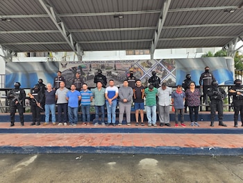 Los detenidos tras los operativos