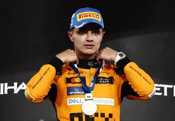 Lando Norris no estaba a