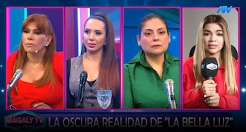 Naldy Saldaña envía inesperado mensaje sobre La Bella Luz: "El único culpable es este hombre". Captura: Magaly TV La Firme.