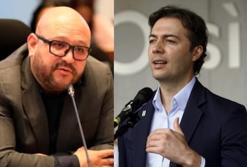 El Juzgado 115 Penal Municipal con Función de Conocimiento declaró improcedente la tutela que presentó Daniel Quintero contra Andrés Gury Rodríguez - crédito @andresguryrodriguez/Instagram y Luis Eduardo Noriega A/EFE