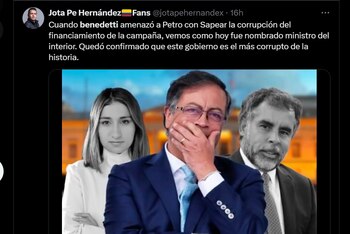 Jota Pe Hernández sobre nombramiento