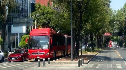 El Metrobús de la Ciudad de México hizo un llamado a los usuarios a planificar sus viajes. Foto: X/ @MetrobusCDMX.