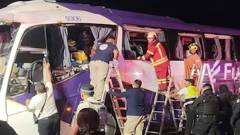 Equipos de emergencia rescataron a