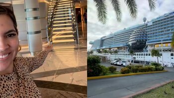 Colombiana explica cómo hizo para trabajar en cruceros y ganar en dólares, con todos los gastos cubiertos