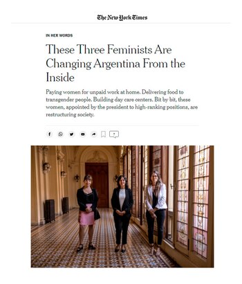 Captura de la nota del