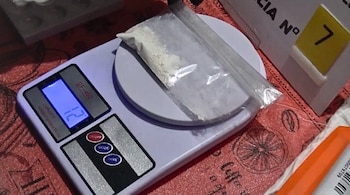 La droga secuestrada fue analizada