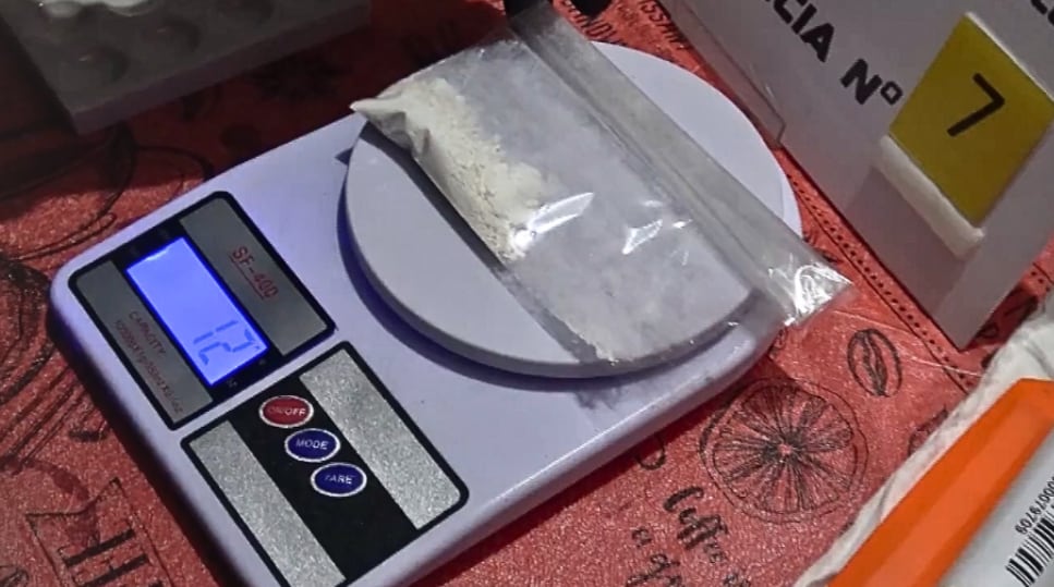 La droga secuestrada fue analizada en Buenos Aires