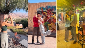 Sofía Jujuy y su novio cumplieron un año y lo festejaron en la ciudad donde se conocieron: “Esas calles mágicas”
