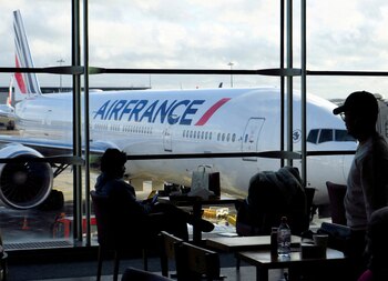 Un avión de Air France