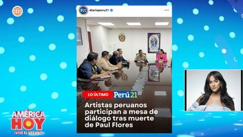 Daniela Darcourt expresó su desacuerdo