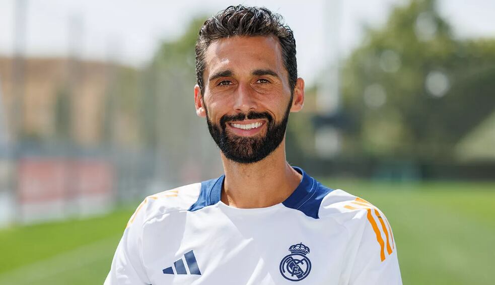 El entrenador del Real Madrid Castilla, Álvaro Arbeloa (Real Madrid)