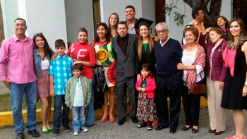 El día de su graduación