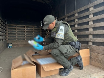 En Ipiales incautaron 3.238 frascos