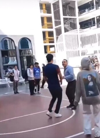 El hombre no pensó que