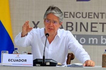 El presidente de Ecuador, Guillermo