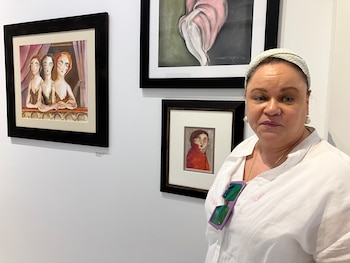 La escritora cubana Zoé Valdés