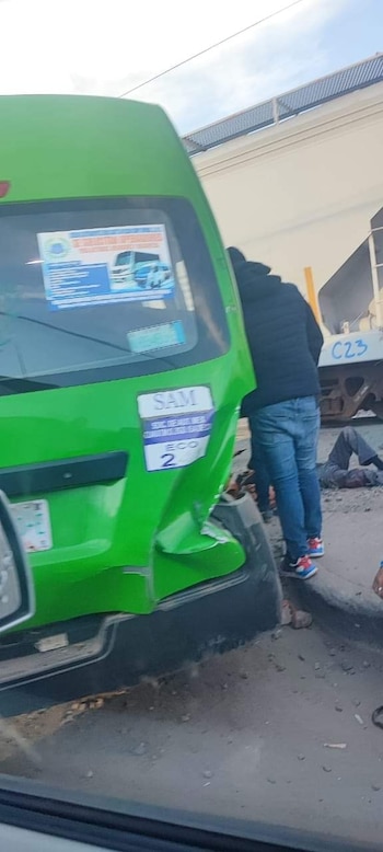 El chofer pensó que podía