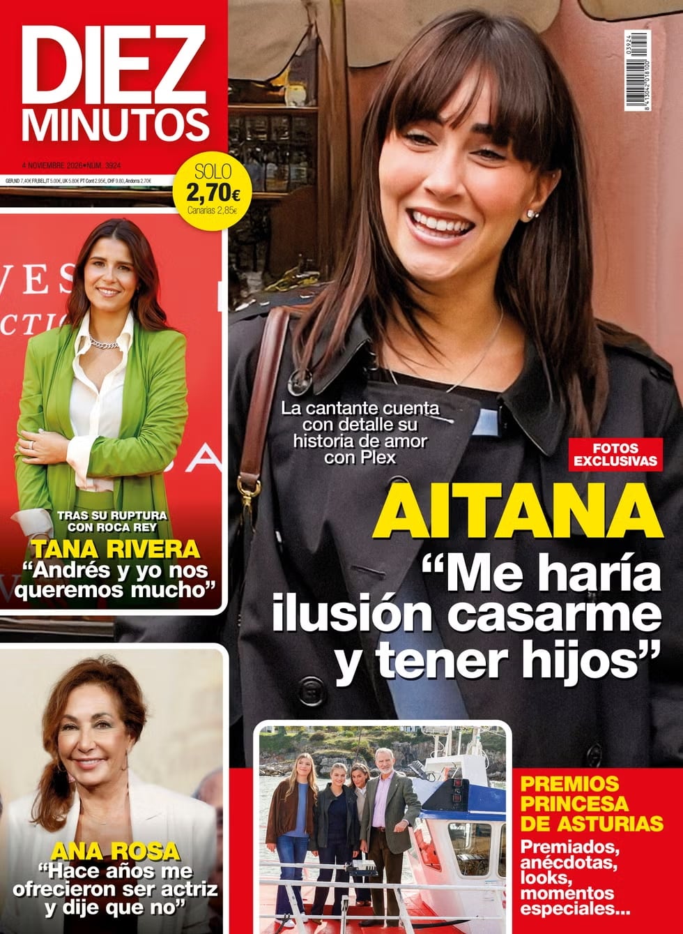 Portada de la revista Diez Minutos del 28 de octubre