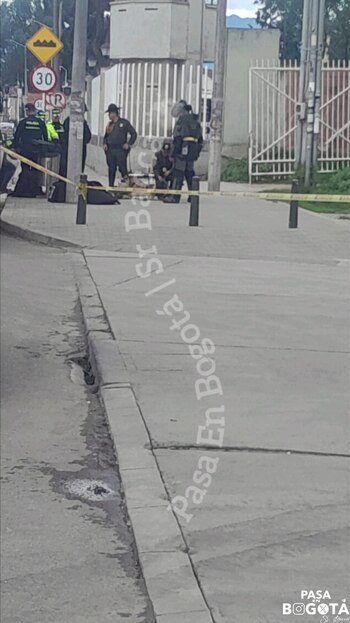 Artefacto tirado en las calles