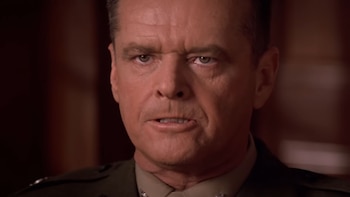 Jack Nicholson interpretó al coronel