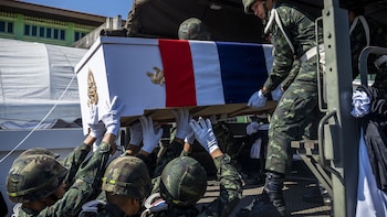 El ministro de Defensa de