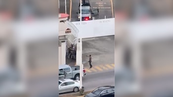 El momento en que UN