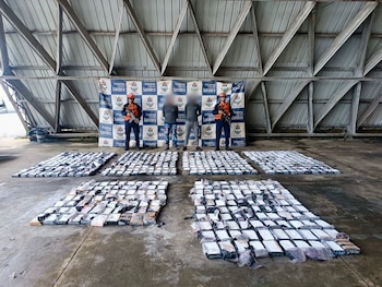 Armada de Colombia incautó 1,6