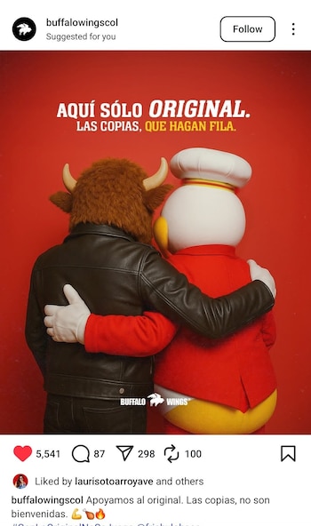 Buffalo Wings mostró su respaldo