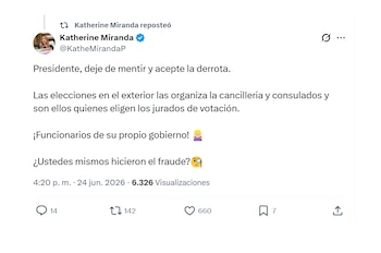 Katherine Miranda se despachó contra Gustavo Petro