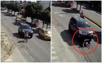 Arrollaron a una mujer y