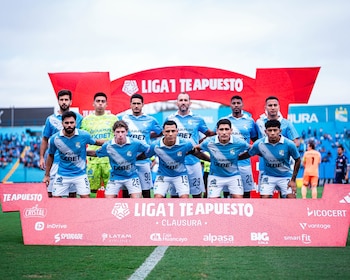 El once titular de Sporting Cristal que paró Roberto Mosquera ante Deportivo Garcilaso. - créditos: Sporting Cristal