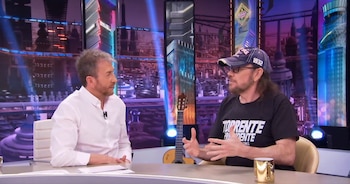 Santiago Segura en su visita