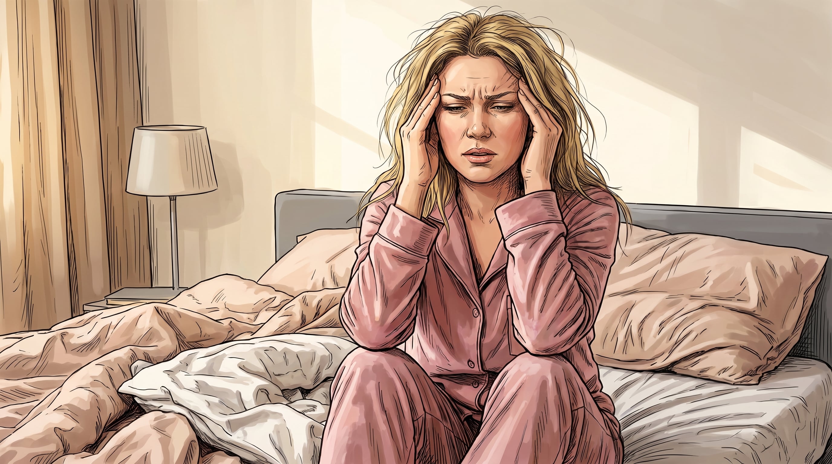 Un estudio realizado en Polonia vinculó la migraña con una peor calidad del sueño (Imagen Ilustrativa Infobae)