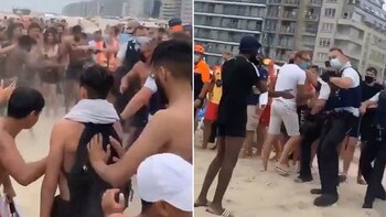 Las autoridades llamaron refuerzos ante