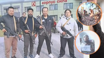 Familiares de jóvenes que viajaron a Rusia bajo ofertas laborales aseguran que llevan meses sin noticias y cuestionan las respuestas recibidas de las autoridades peruanas. Composición: Infobae
