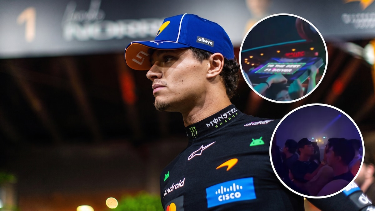 Imagen de la noticia: Los videos de Lando Norris y Oliver Bearman en una disco en Singapur que desataron la polémica: la burla a otro piloto de la F1