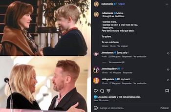 Macaulay Culkin compartió un emotivo