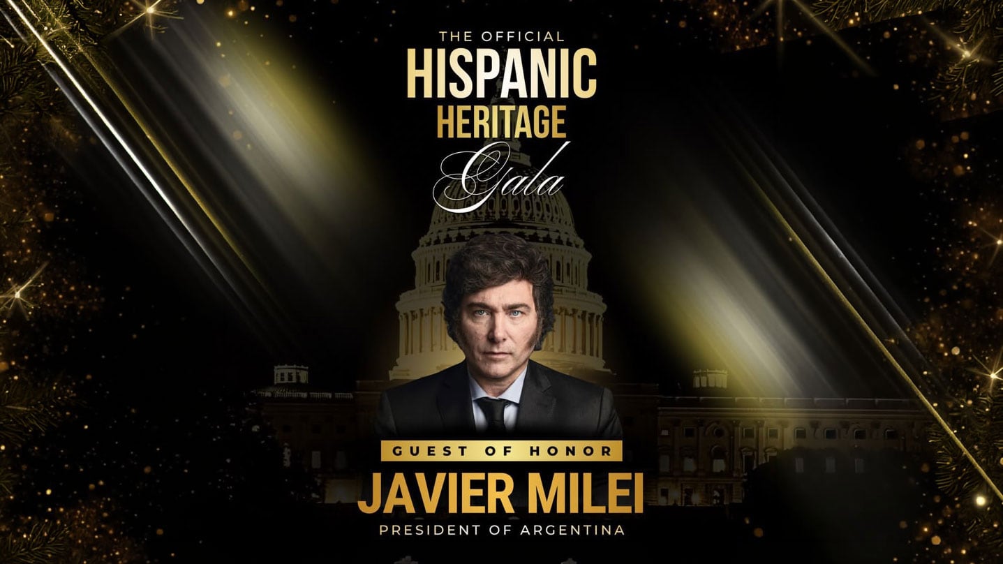 Javier Milei participará de una conferencia por el Mes de la Herencia Hispana en Estados Unidos