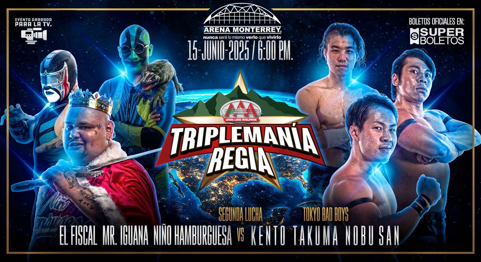 (Cortesía Lucha Libre World Wide AAA)