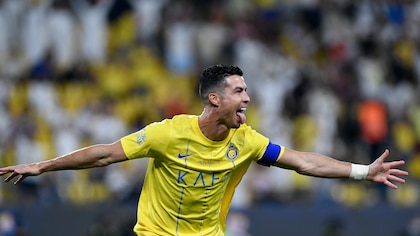 Cristiano Ronaldo anotó un gol en el triunfo del Al Nassr y estiró la ventaja sobre Messi como máximo goleador de la historia: el récord que busca