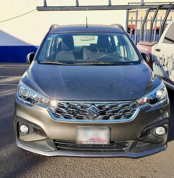 Así lucía el vehículo en