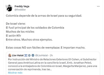 Publicación de Freddy Vega, director