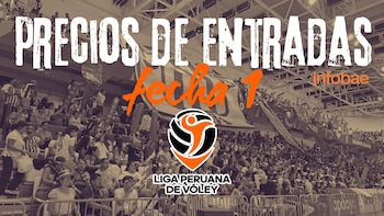 Entradas de la Liga Peruana de Vóley 2026/2027: precios y cómo comprar boletos para partidos de la fecha 1