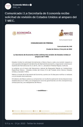 (Captura de pantalla: Twitter)