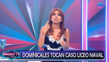 Magaly Medina arremete contra medios por exponer detalles del caso Liceo Naval: “El morbo les ha ganado”. Captura: Magaly TV La Firme.
